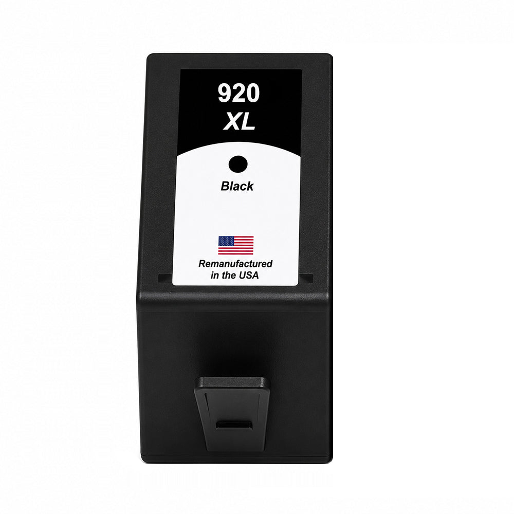 U.S. Remanufactured for HP 920XL (CD975AN) Black Ink Cartridge