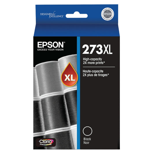New, Pre-Owned - Epson 273XL High Capacity Black Ink Cartridge
