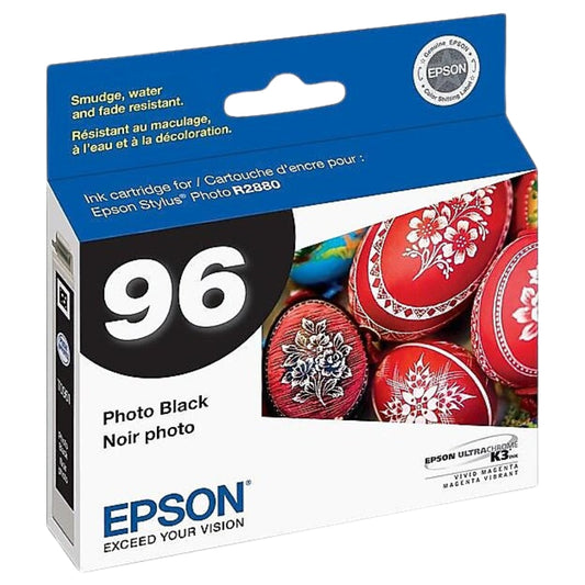 New, Pre-Owned - Epson 96 (T0961) Photo Black Ink Cartridge