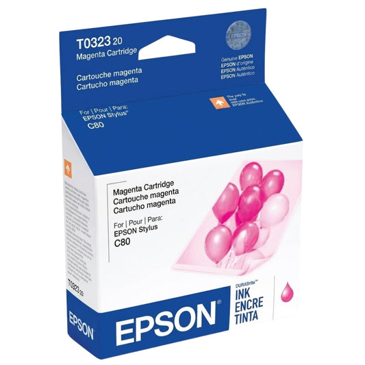 New, Pre-Owned - Epson T032 Standard-Yield Magenta Ink Cartridge, T032320