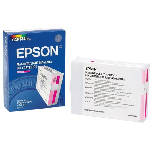 New, Pre-Owned - Epson SO20143 Standard Yield Light Magenta Ink Cartridge, MJIC9LM