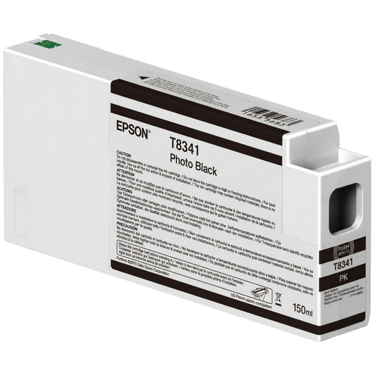New, Pre-Owned - Epson T8341 High Yield Photo Black Ink Cartridge