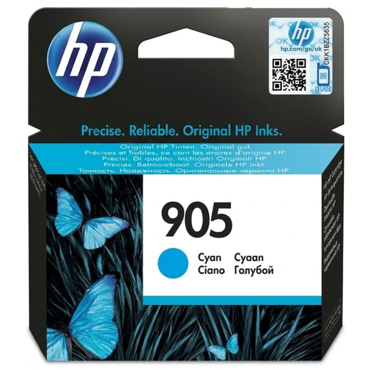 New, Pre-Owned - HP 905 (T6l89AA) Standard Yield Cyan Ink Cartridge