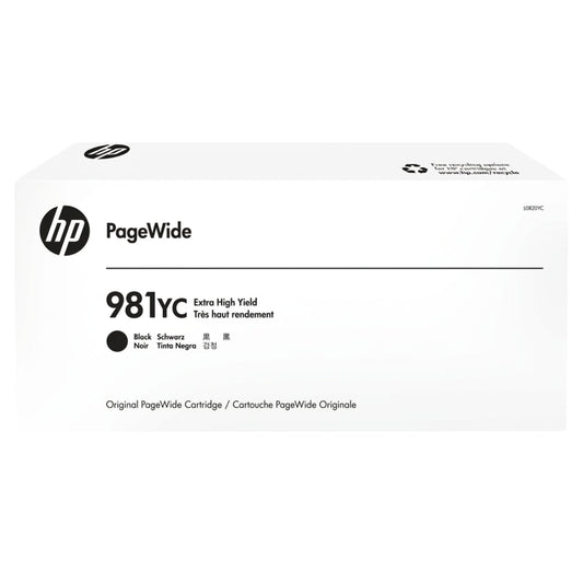 New, Pre-Owned - HP 981YC Extra High Yield Black PageWide Ink Cartridge, L0R20YC