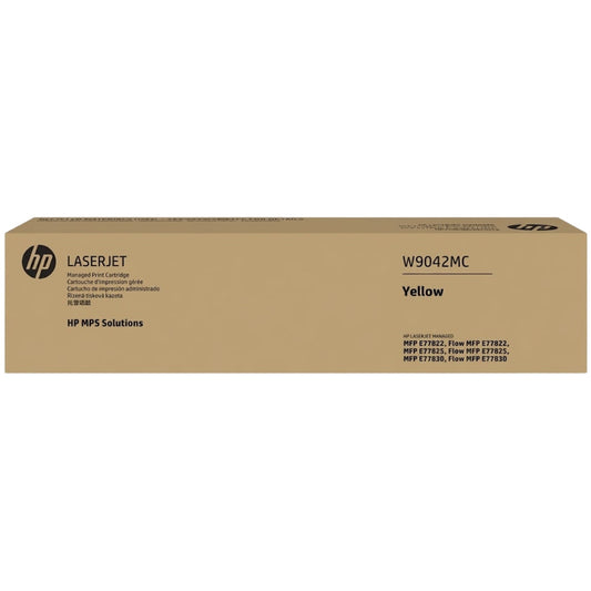 New, Pre-Owned - HP W9042MC High-Yield Yellow LaserJet Toner Cartridge