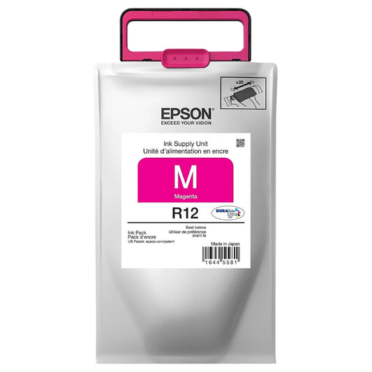 New, Pre-Owned - Epson R12 Standard Yield Magenta Ink Cartridge, TR12320