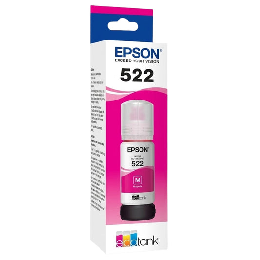 New, Pre-Owned - Epson 522 High-Yield Magenta Ink Cartridge, T522320