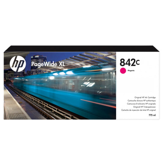 New, Pre-Owned - HP 842C 775-ml Magenta PageWide Ink Cartridge