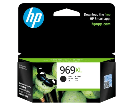 New, Pre-Owned - HP 969XL High Yield Black New, Pre-Owned - Ink Cartridge - (3JA85AA)