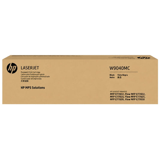 New, Pre-Owned - HP W9040MC High-Yield Black LaserJet Toner Cartridge