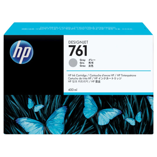 New, Pre-Owned - HP 761 400mL (CM995A) Gray Ink Cartridge
