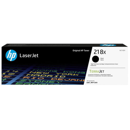 New, Pre-Owned - HP 218X High-Yield Black Toner Cartridge, W2180X