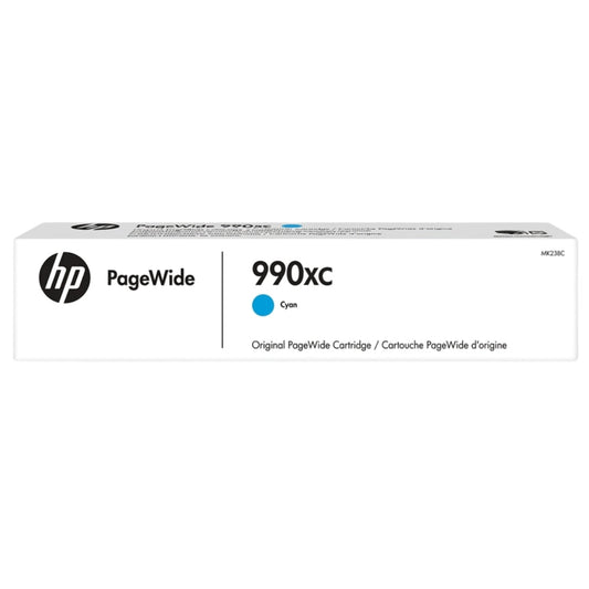 New, Pre-Owned - HP 990XC Cyan High-Yield PageWide Ink Cartridge, M0K05XC
