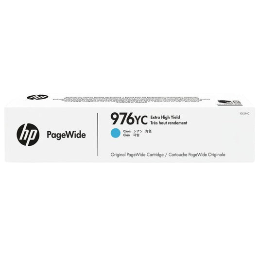 New, Pre-Owned - HP 976YC Extra High-Yield Cyan Ink Cartridge, L0S29YC