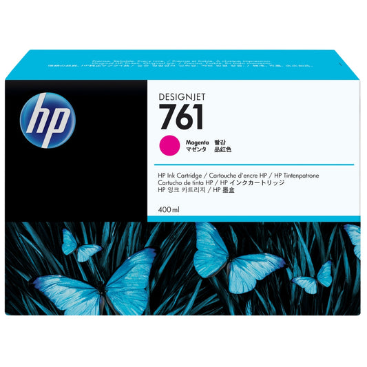 New, Pre-Owned - HP 761 400mL (CM993A) Magenta Ink Cartridge