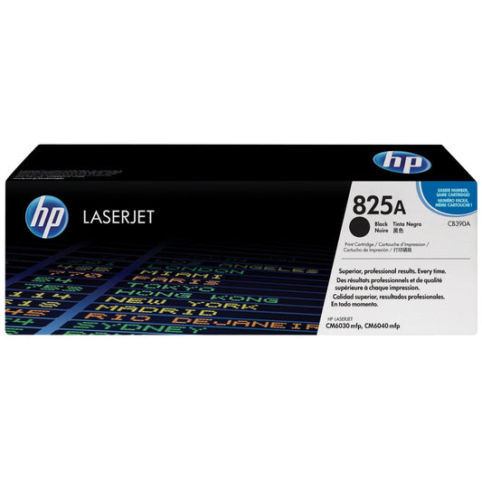 New, Pre-Owned - HP 825A Standard Yield Black Toner Cartridge, CB390A