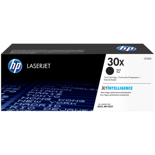 New, Pre-Owned - HP 30X (CF230X) Black High Yield Toner Cartridge