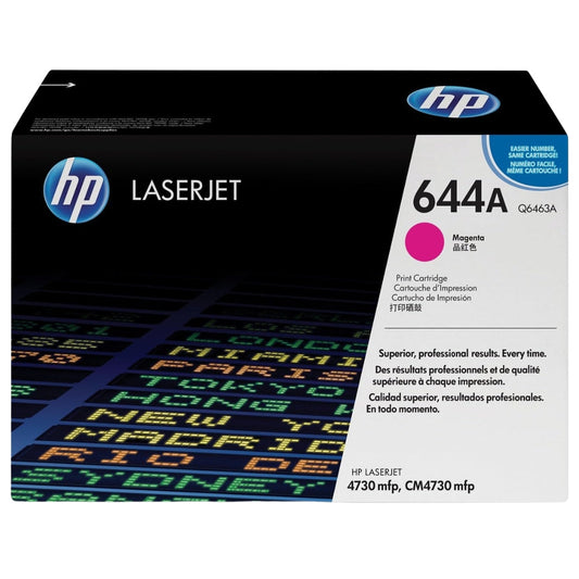 New, Pre-Owned - HP 644A Standard Yield Magenta Toner Cartridge, Q6463A