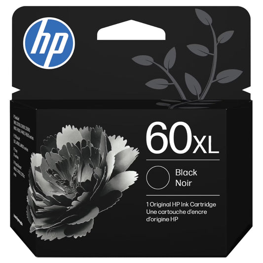 New, Pre-Owned - HP 60XL (CC641WN) Black Ink Cartridge