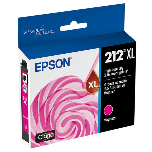 New, Pre-Owned - Epson 212XL High Capacity Ink Cartridge Magenta