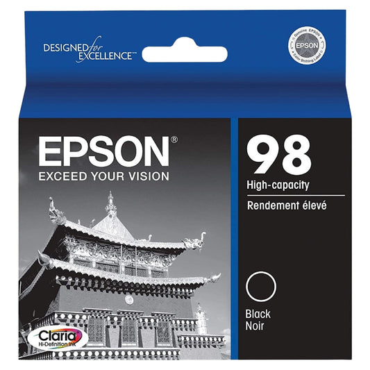 New, Pre-Owned - Epson 98 Black ( T0981 ) Ink Cartridge