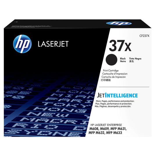 New, Pre-Owned - HP 37X High-Yield Black LaserJet Toner Cartridge, CF237X