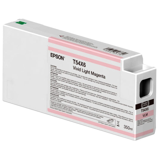 New, Pre-Owned - Epson T54X6 Standard Yield Vivid Light Magenta Ink Cartridge, C13T54X600 or C13T54X60N