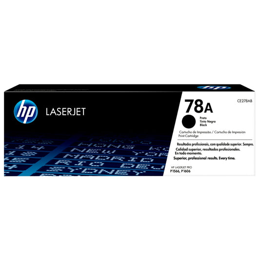 New, Pre-Owned - HP 78A High Yield Black LaserJet Toner Cartridge, CE278A