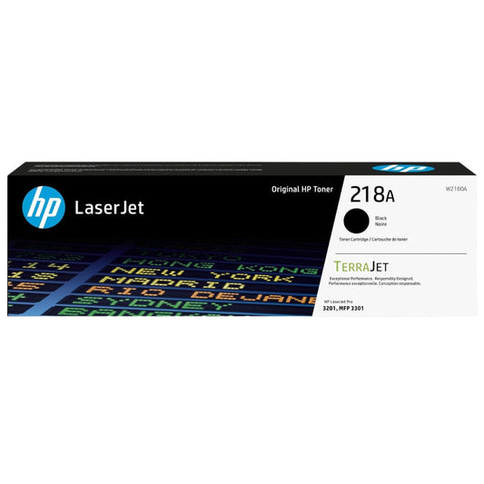 New, Pre-Owned - HP 218A Standard Yield Black Toner Cartridge, W2180A