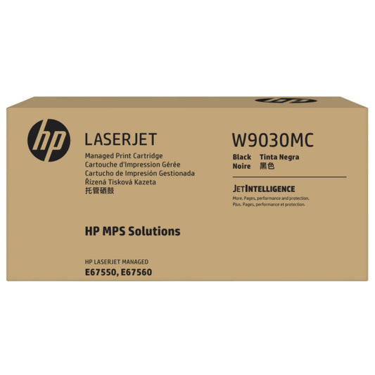 New, Pre-Owned - HP W9030MC Black High Yield Toner Cartridge