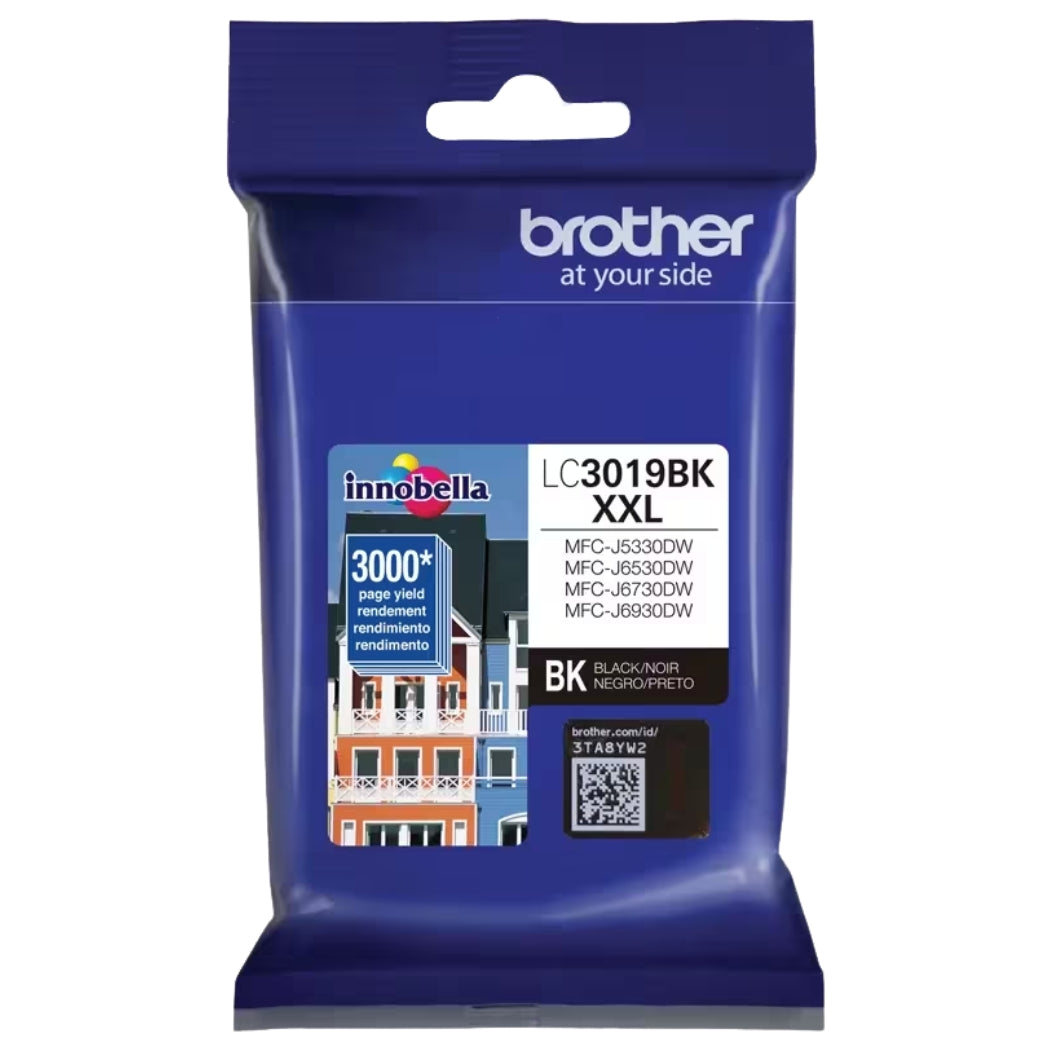 New, Pre-Owned - Brother LC3019 Super High-Yield Black Ink Cartridge, LC3019BK