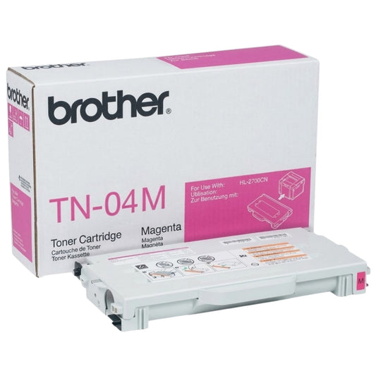 New, Pre-Owned - Brother TN04M Magenta Toner Cartridge