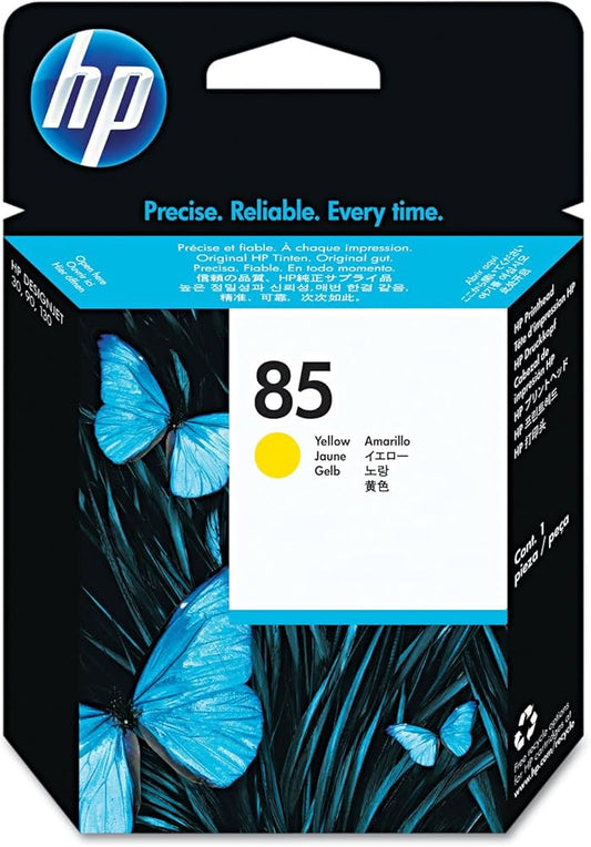 New, Pre-Owned - HP 85 Yellow DesignJet Ink Cartridge Printhead, C9422A