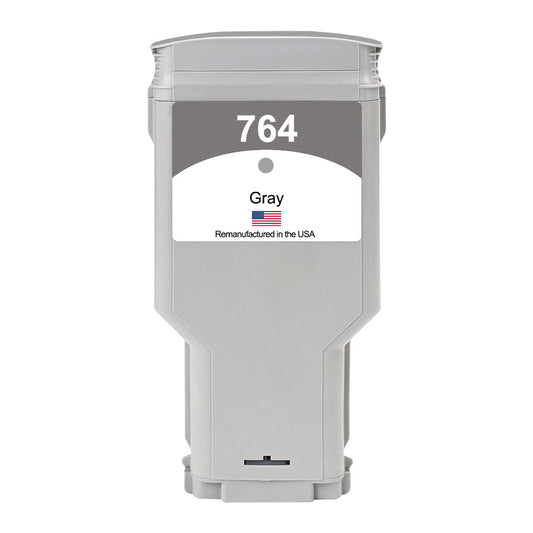 US Remanufactured for HP 764 300mL Gray US Remanufactured for Ink Cartridge, C1Q18A