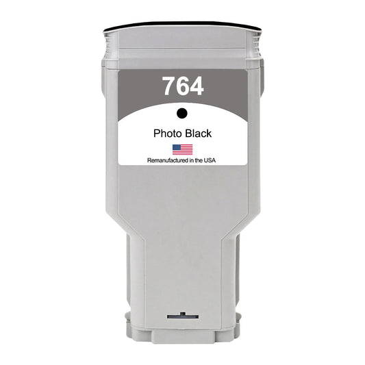 US Remanufactured for HP 764 300mL Photo Black Ink Cartridge, C1Q17A