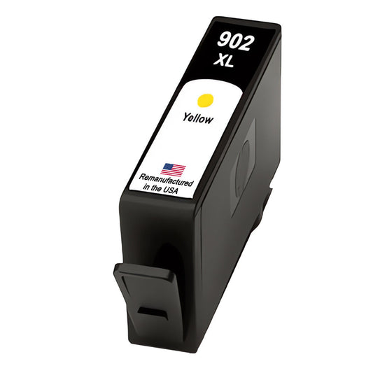 U.S. Remanufactured for HP 902XL (T6M10AN) Yellow Ink Cartridge