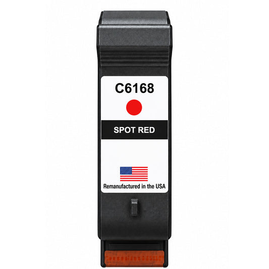 U.S. Remanufactured TIJ for HP C6168A Red Spot Color Thermal Inkjet Cartridge