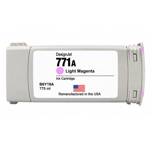 U.S. Remanufactured for HP 771 775ml (B6Y19A) Light Magenta Ink Cartridge