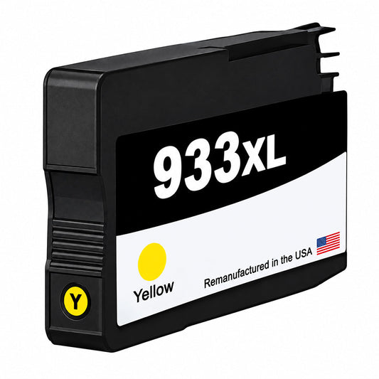 U.S. Remanufactured for HP 933XL (CN056AN) Yellow Ink Cartridge