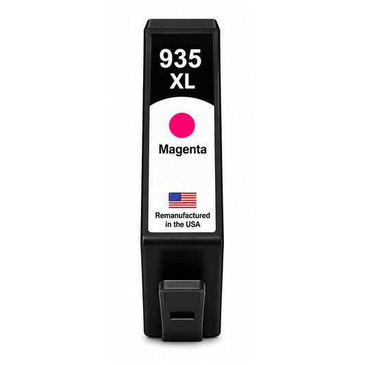 U.S. Remanufactured for HP 935XL (C2P25AN) Magenta Ink Cartridges