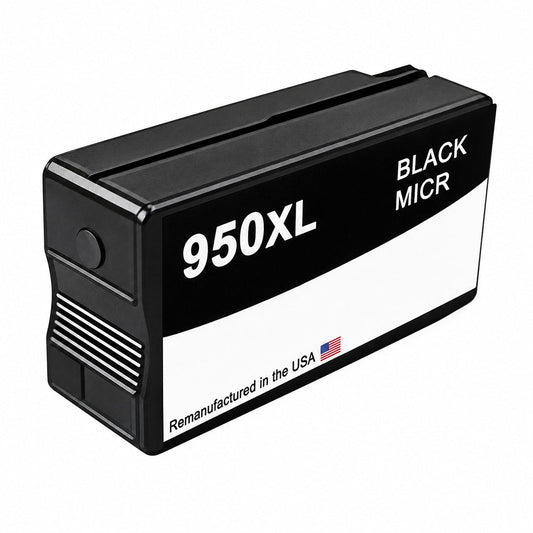 U.S. Remanufactured for HP 950XL (CN045AN) Black MICR Ink Cartridge