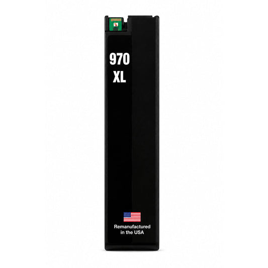 U.S. Remanufactured for HP 970XL (CN625AM) Black Ink Cartridge