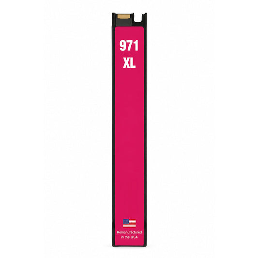U.S. Remanufactured for HP 971XL (CN627AM) Magenta Ink Cartridge