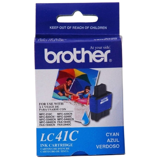 New, Pre-Owned - Brother LC41C Cyan Ink Cartridge