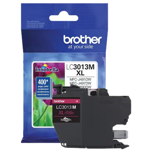 New, Pre-Owned - Brother LC3013XL Magenta Ink Cartridge