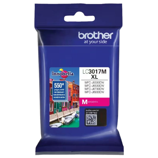 New, Pre-Owned - Brother LC3017XL Magenta Ink Cartridge