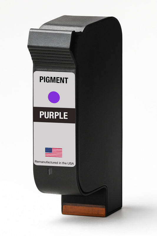 U.S. Remanufactured TIJ Pigment Purple Thermal Inkjet Cartridge