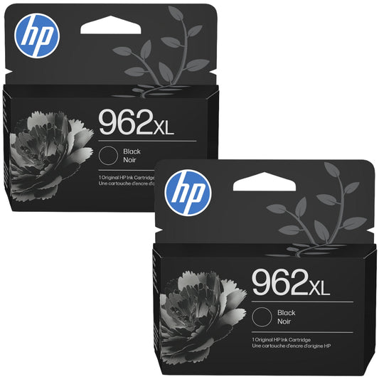 New, Pre-Owned - HP 962XL (3JB35BN) Black New, Pre-Owned - Ink Cartridge - 2 Pack